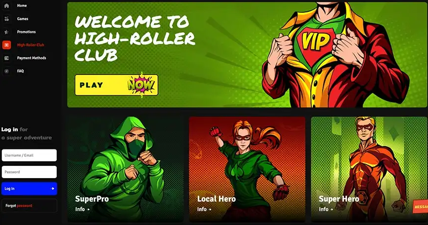  Comic Play Casino